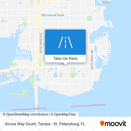 Mapa de Alcola Way South