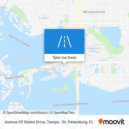 Avenue Of States Drive map