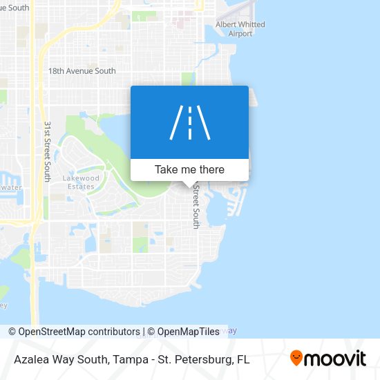 Mapa de Azalea Way South