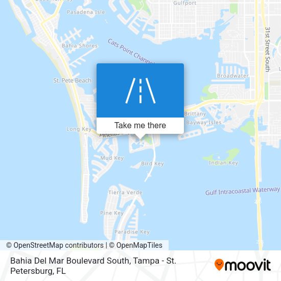 Mapa de Bahia Del Mar Boulevard South