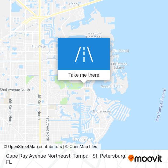 Cape Ray Avenue Northeast map