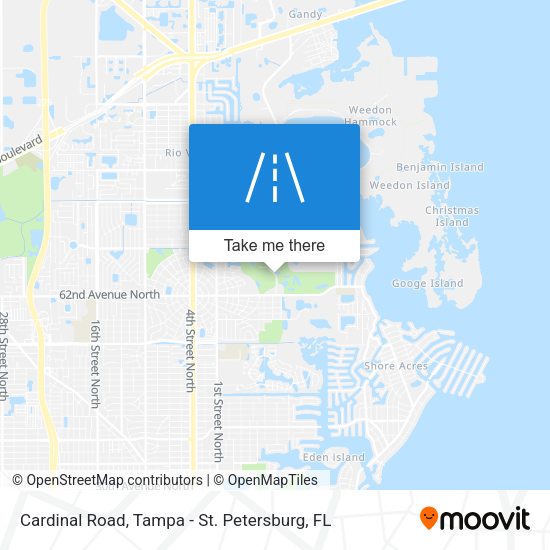 Cardinal Road map