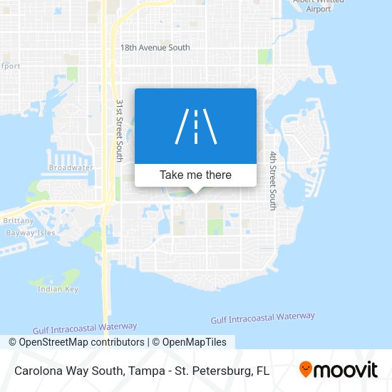 Carolona Way South map