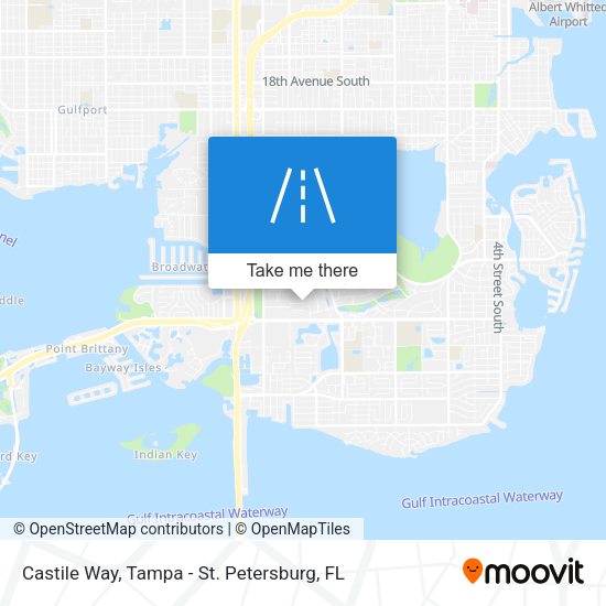 Mapa de Castile Way