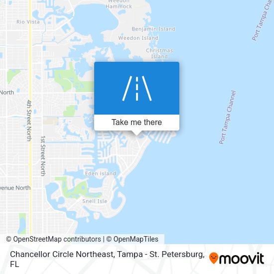 Mapa de Chancellor Circle Northeast