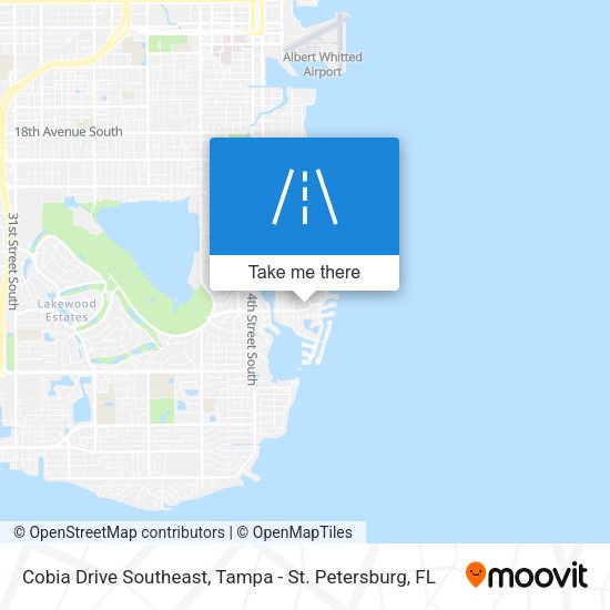 Cobia Drive Southeast map