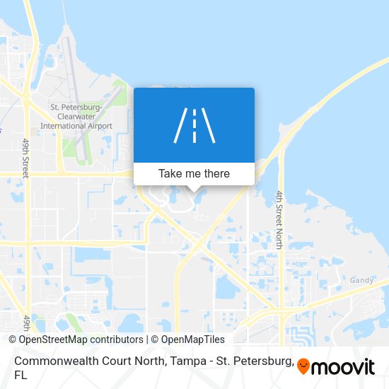 Commonwealth Court North map