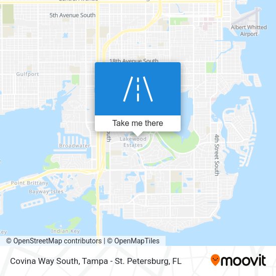 Mapa de Covina Way South