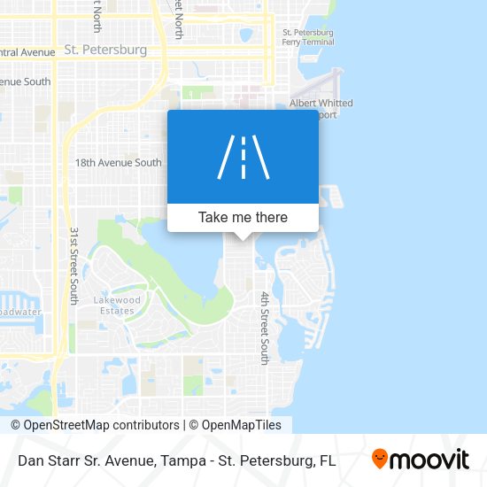 Mapa de Dan Starr Sr. Avenue