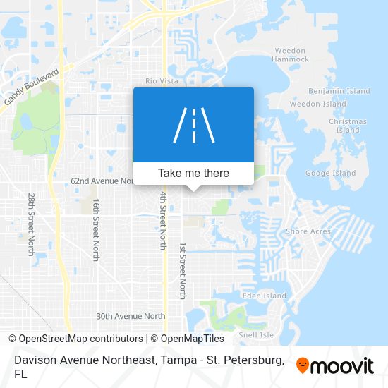 Davison Avenue Northeast map
