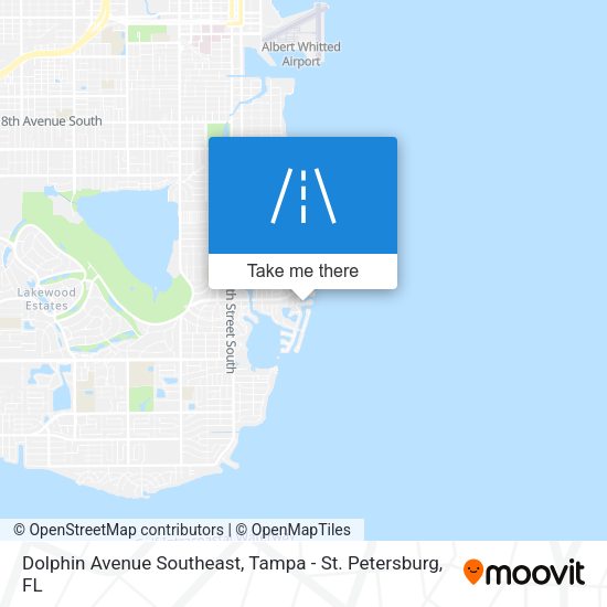 Dolphin Avenue Southeast map
