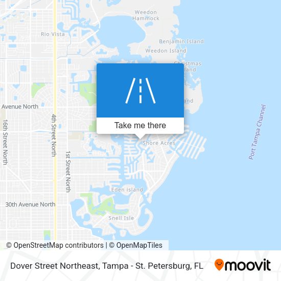 Dover Street Northeast map