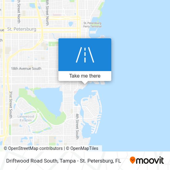 Mapa de Driftwood Road South