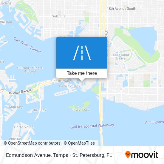 Edmundson Avenue map