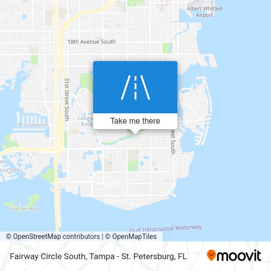 Mapa de Fairway Circle South