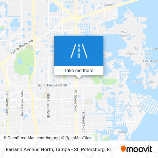 Farrand Avenue North map