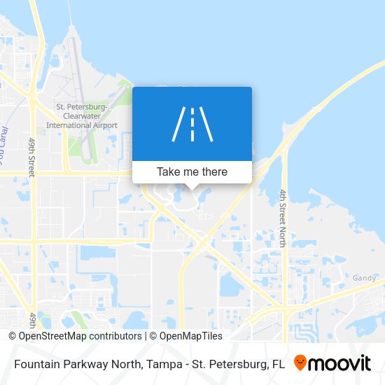 Mapa de Fountain Parkway North