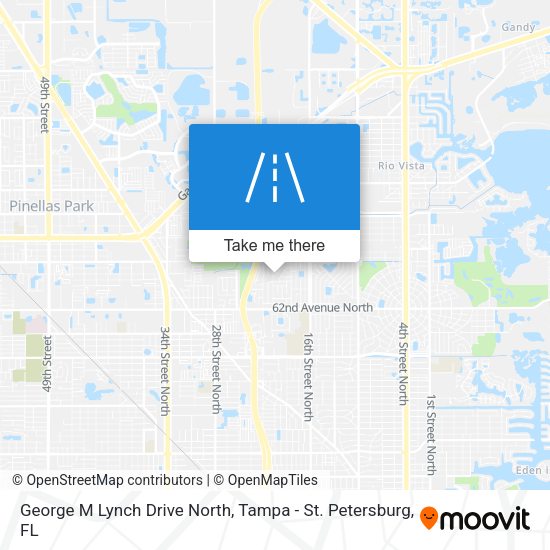 George M Lynch Drive North map