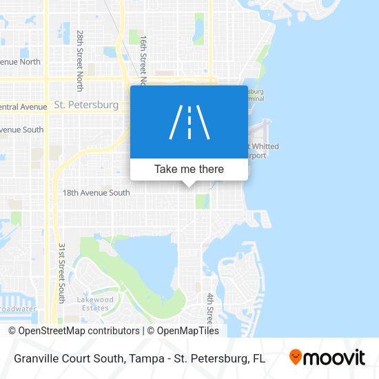 Granville Court South map