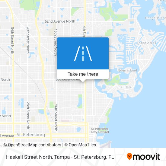 Haskell Street North map