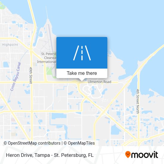 Heron Drive map