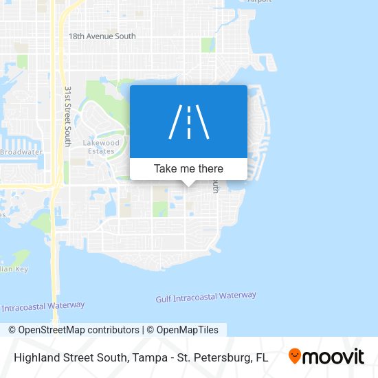 Highland Street South map