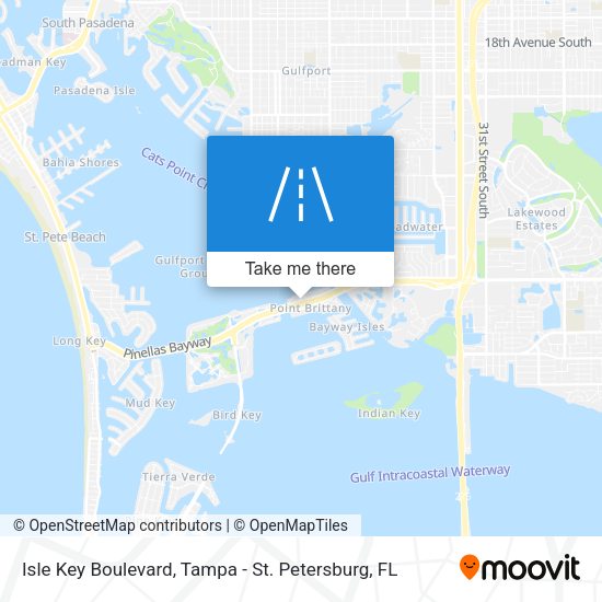 Isle Key Boulevard map