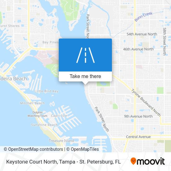 Mapa de Keystone Court North