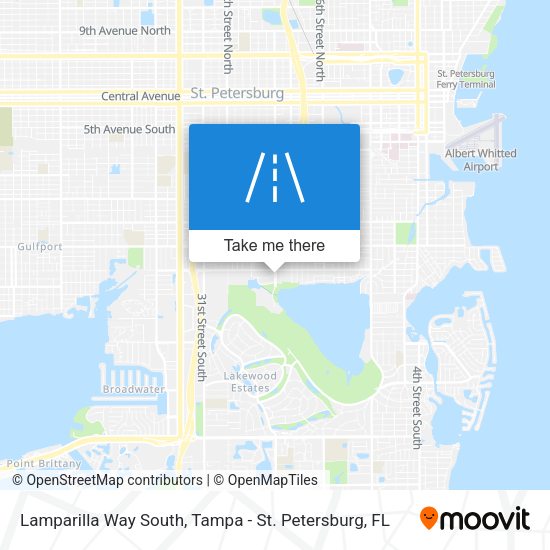 Mapa de Lamparilla Way South