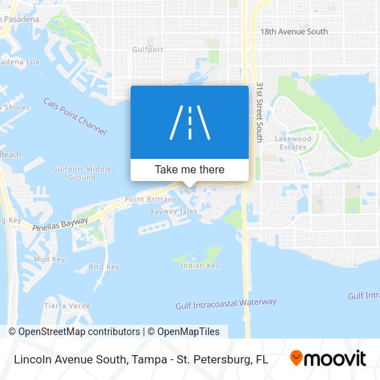 Lincoln Avenue South map
