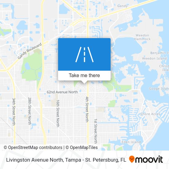Livingston Avenue North map