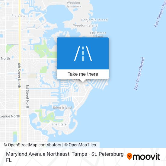Maryland Avenue Northeast map