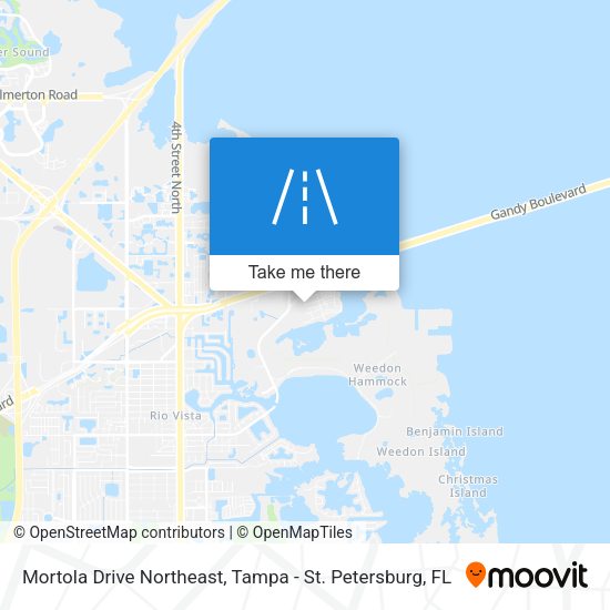 Mortola Drive Northeast map