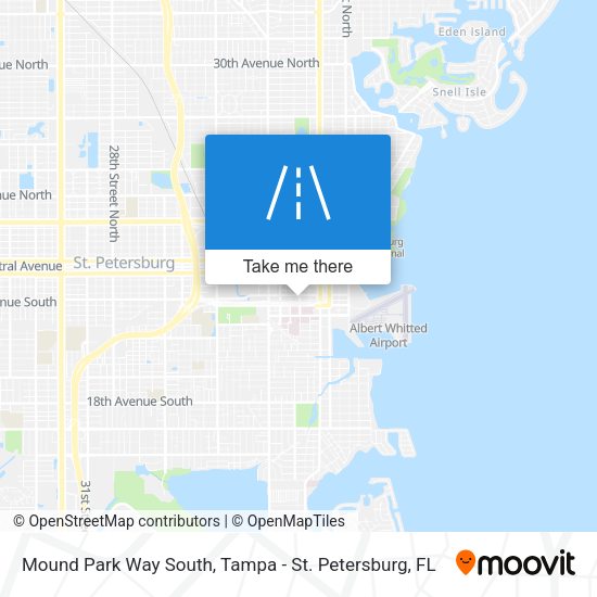 Mapa de Mound Park Way South