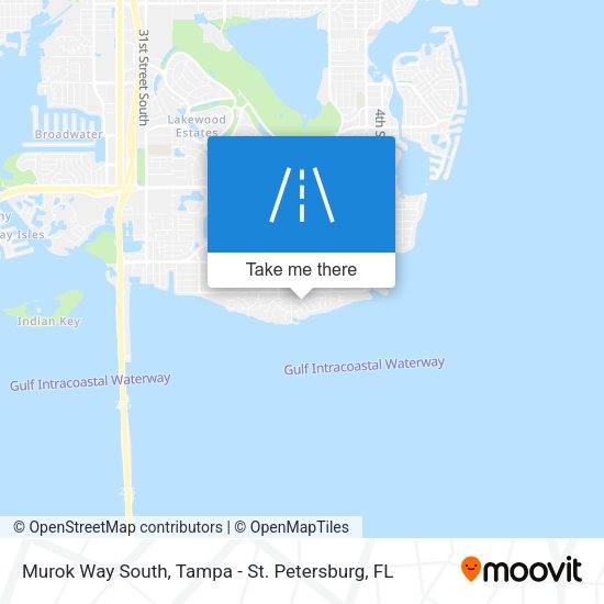 Murok Way South map