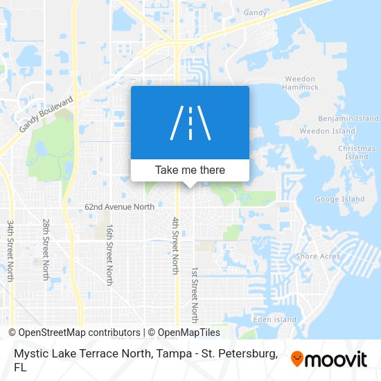 Mapa de Mystic Lake Terrace North