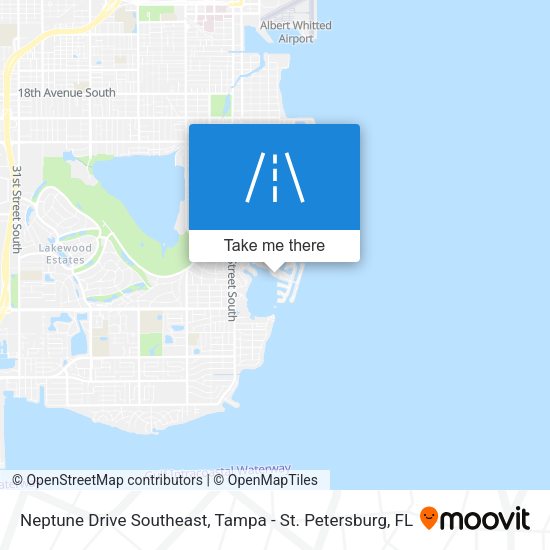 Neptune Drive Southeast map