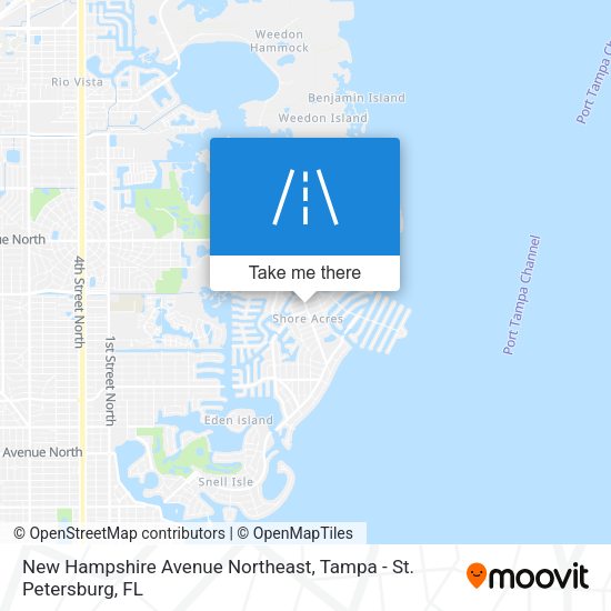 New Hampshire Avenue Northeast map