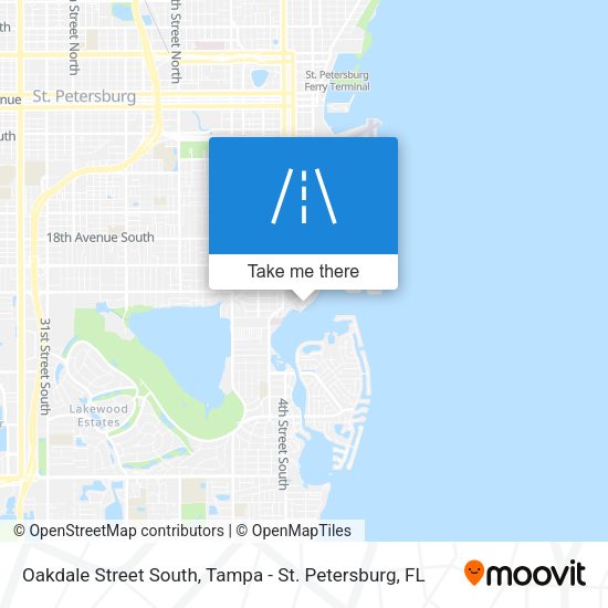 Oakdale Street South map