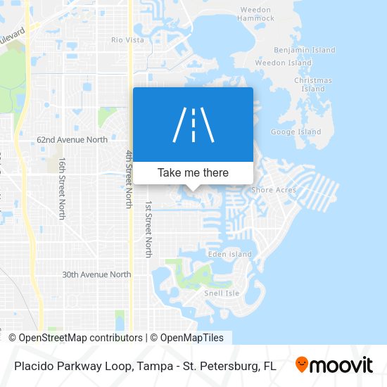 Mapa de Placido Parkway Loop