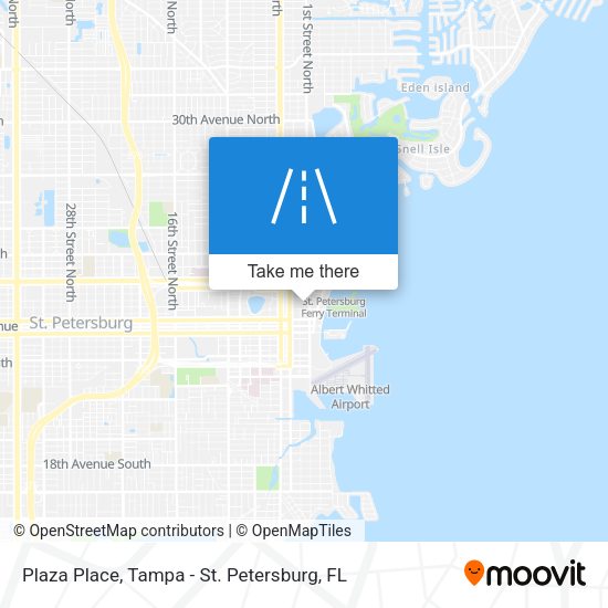 Plaza Place map