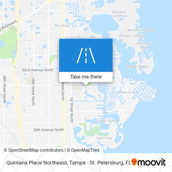 Quintana Place Northeast map