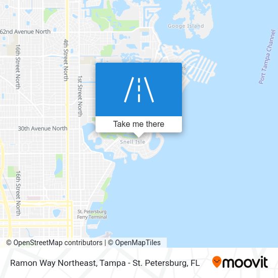 Mapa de Ramon Way Northeast
