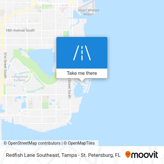 Mapa de Redfish Lane Southeast