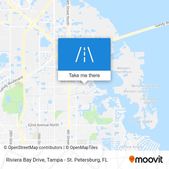 Mapa de Riviera Bay Drive