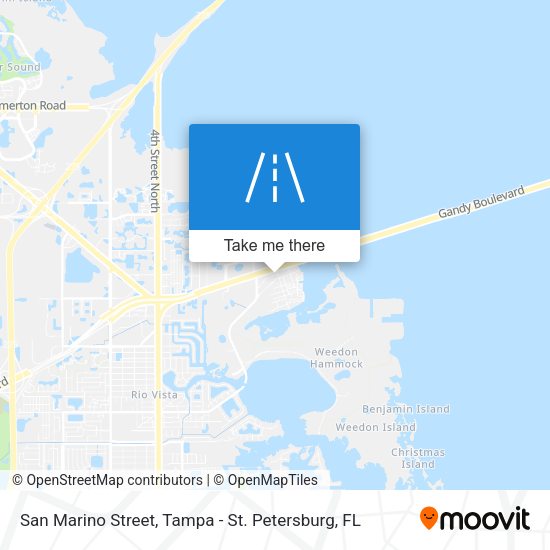 San Marino Street map