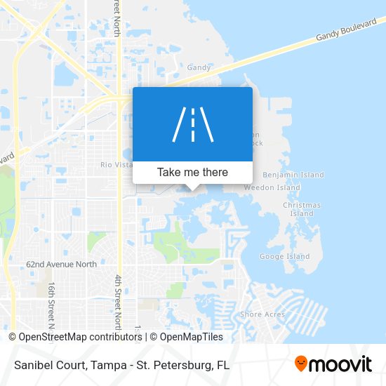 Sanibel Court map