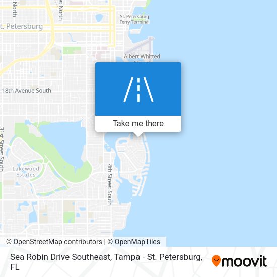 Sea Robin Drive Southeast map