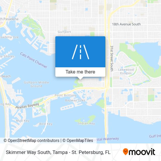 Mapa de Skimmer Way South
