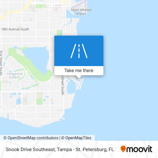 Mapa de Snook Drive Southeast